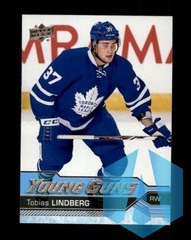 2016-17 Upper Deck #491 Tobias Lindberg Young Guns RC